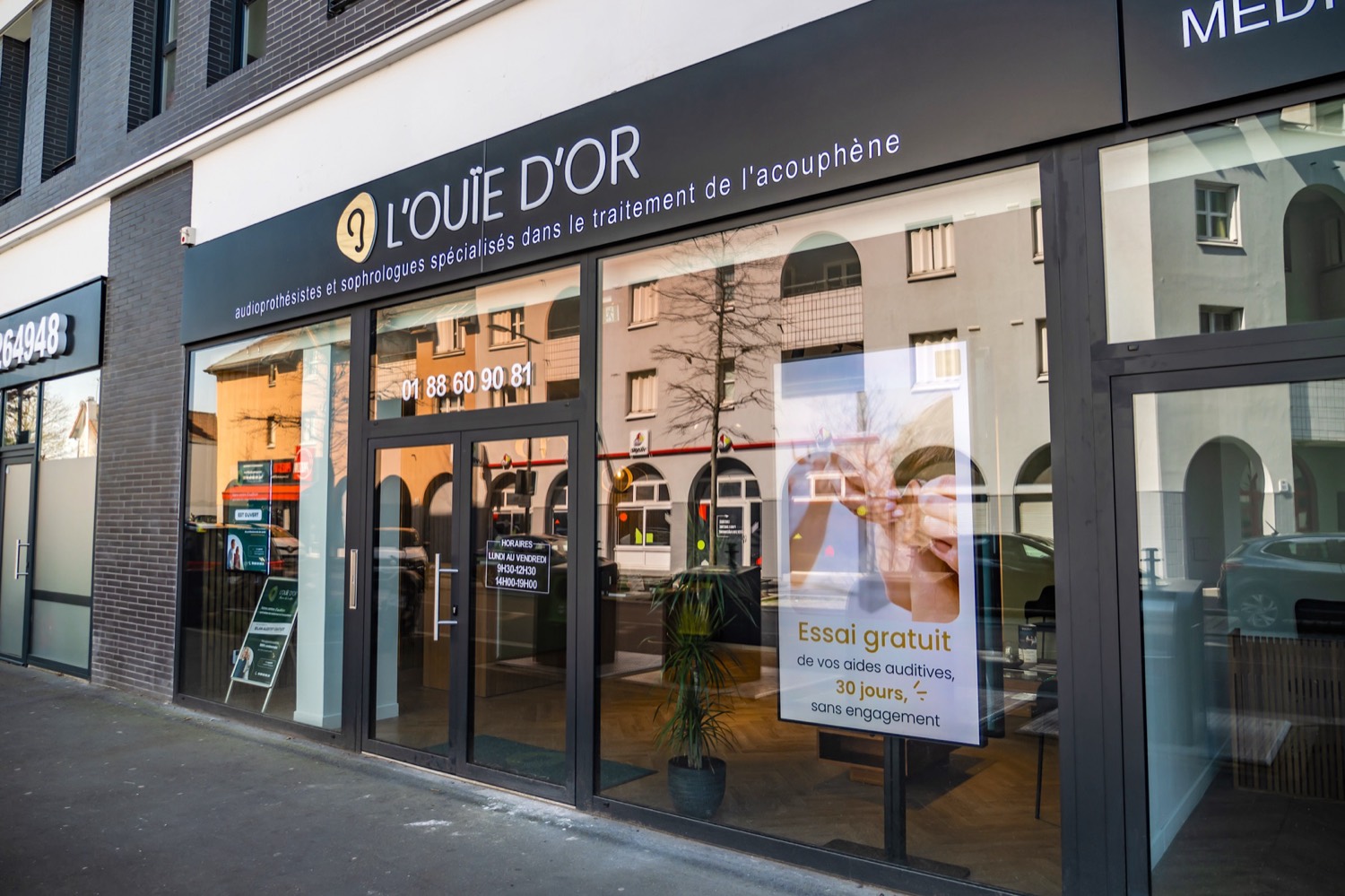 Centre auditif L'Ouïe d'Or, 201 rue du Général de Gaulle, Montigny-lès-Cormeilles 95370